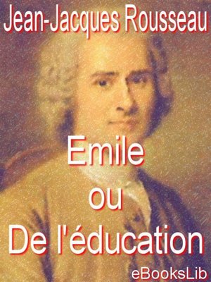 cover image of Emile ou De l'éducation